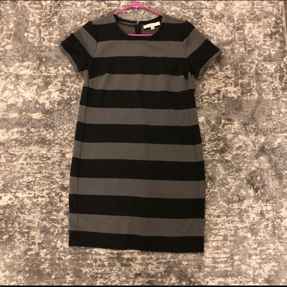 Dark blue and gray Loft dress